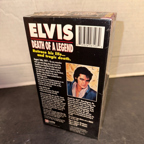 *ULTRA RARE* Elvis - Death Of A Legend | VHS | 1997 | 2-Tape Set | New/Sealed - Picture 6 of 7